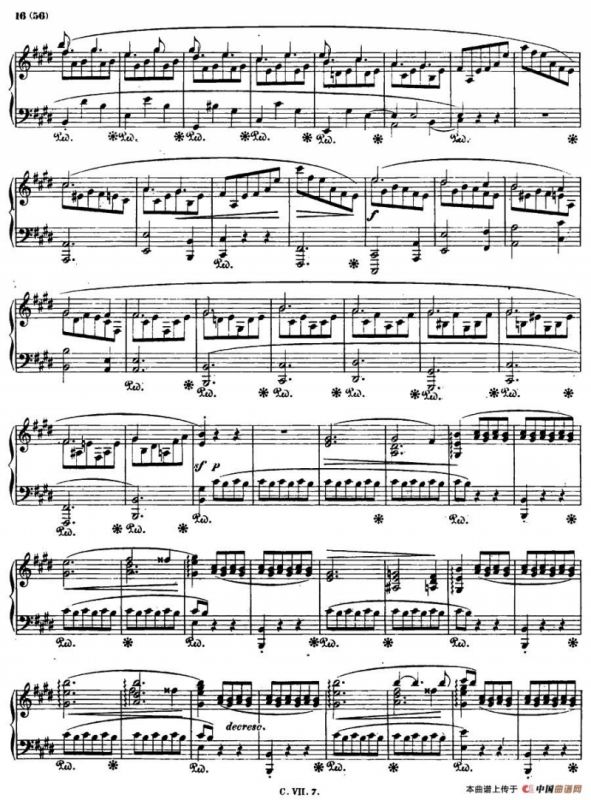 E大调钢琴谐谑曲Op.54（第四号）