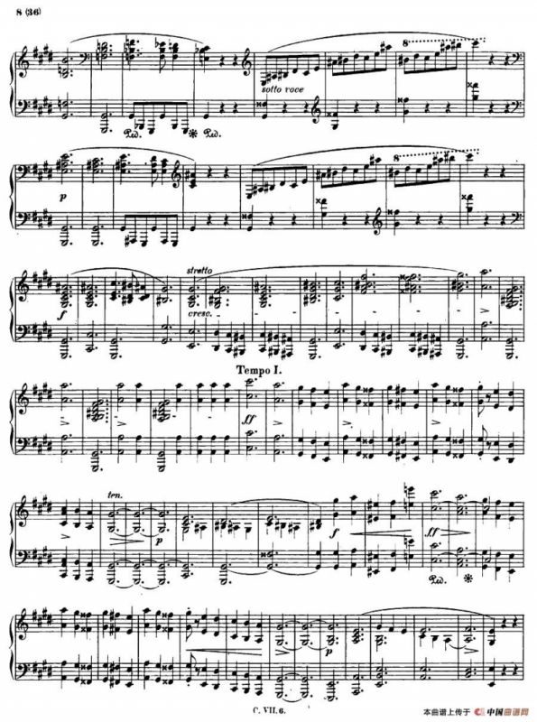 升c小调钢琴谐谑曲Op.39（第三号）