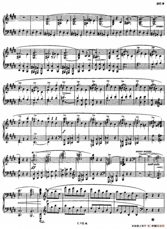 升c小调钢琴谐谑曲Op.39（第三号）