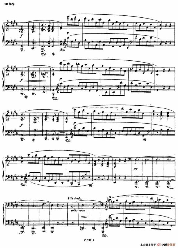 升c小调钢琴谐谑曲Op.39（第三号）