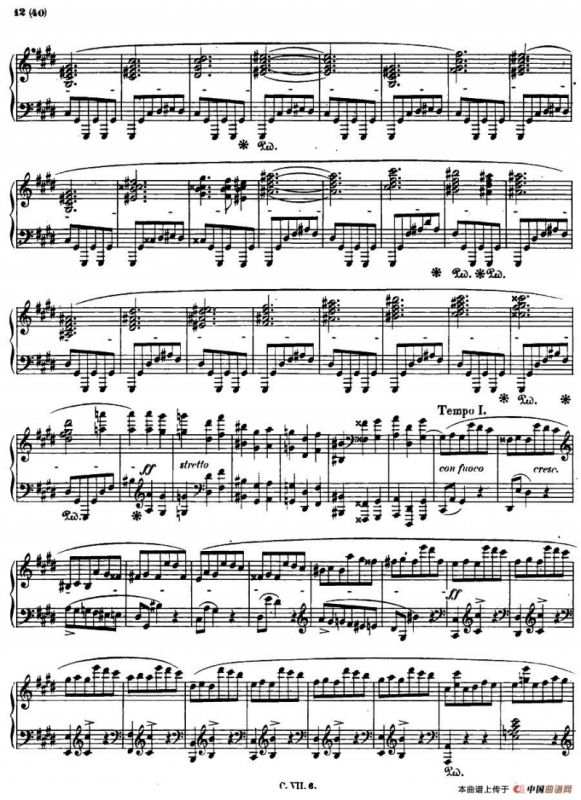 升c小调钢琴谐谑曲Op.39（第三号）