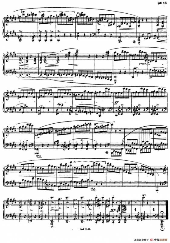 升c小调钢琴谐谑曲Op.39（第三号）