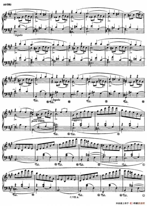 降b小调钢琴谐谑曲Op.31（第二号）