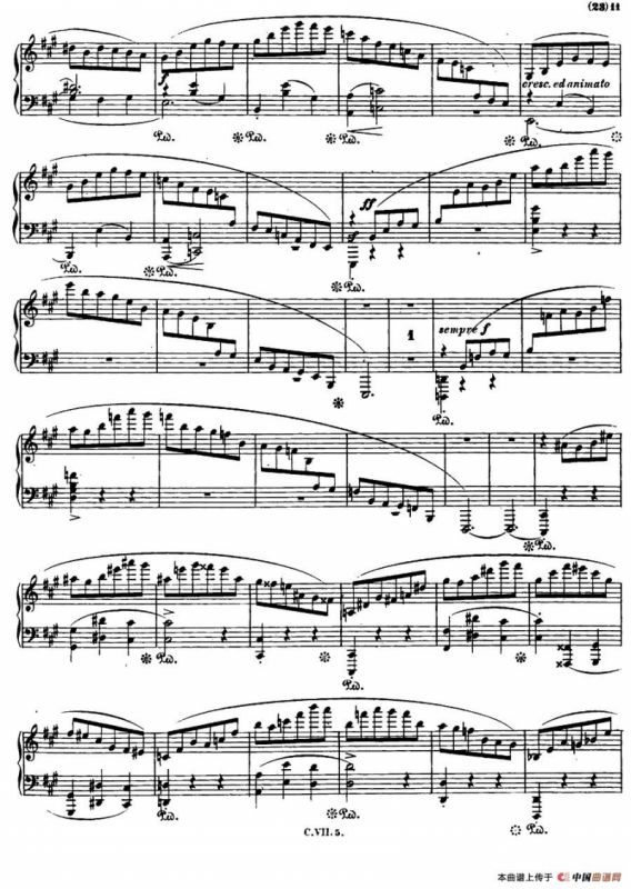 降b小调钢琴谐谑曲Op.31（第二号）