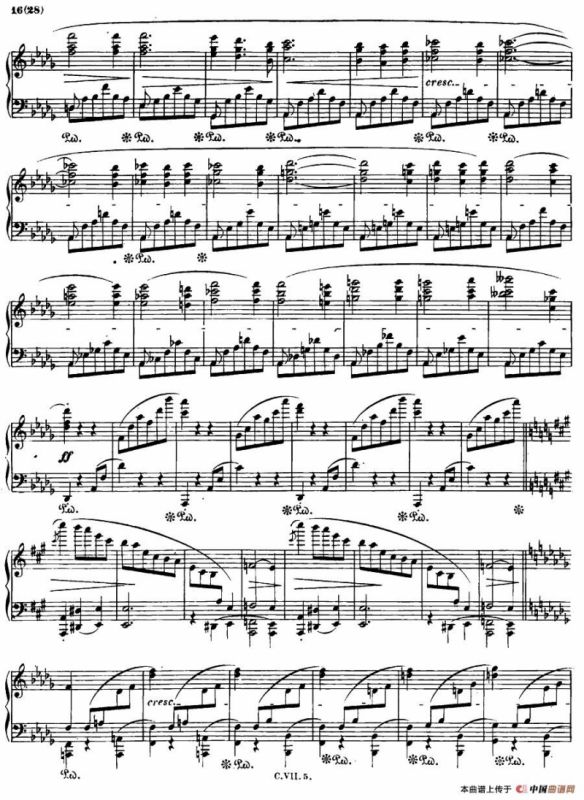 降b小调钢琴谐谑曲Op.31（第二号）