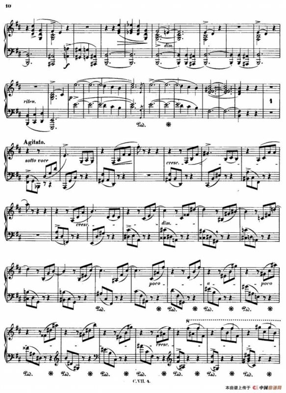 b小调钢琴谐谑曲Op.20（第一号）