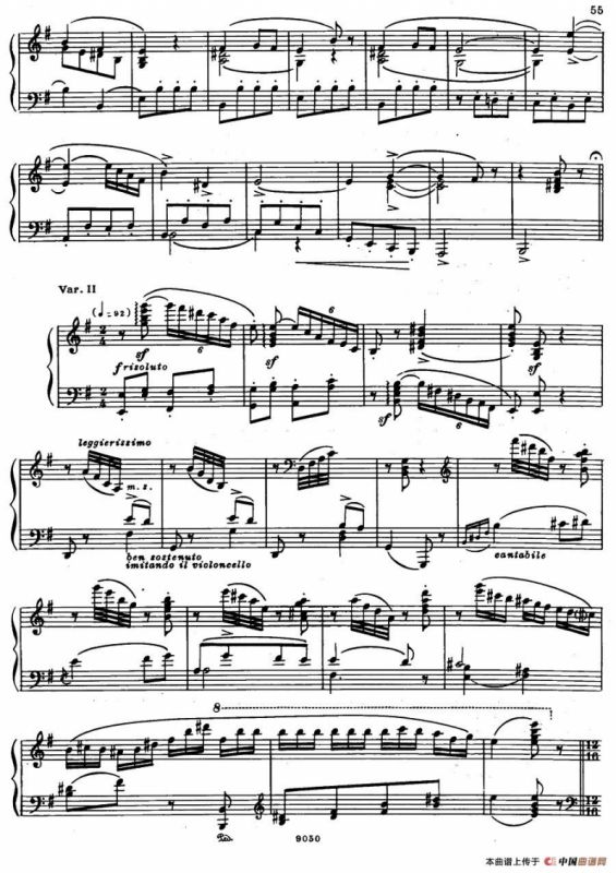 《夜莺》主题变奏曲