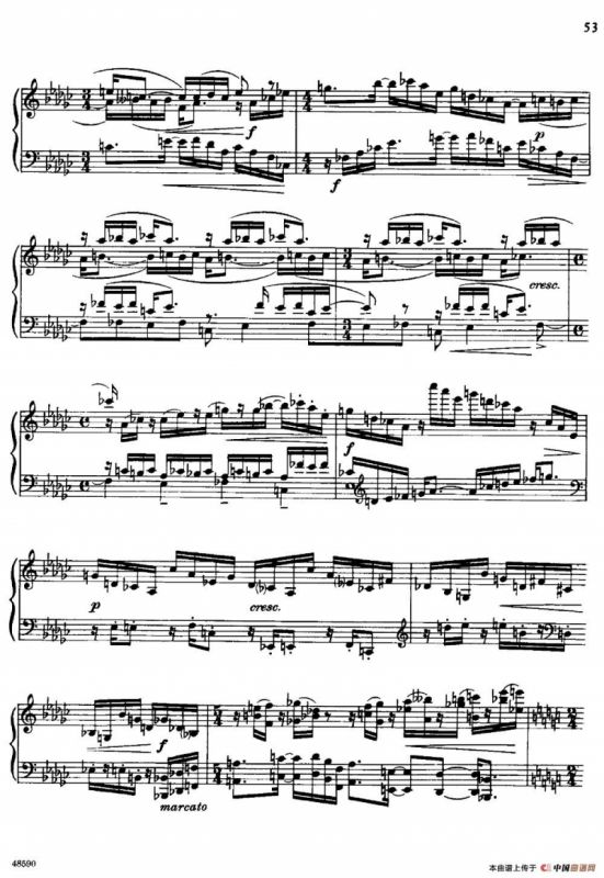 塞缪尔·巴伯 - 降e小调钢琴奏鸣曲 op.26 v.4