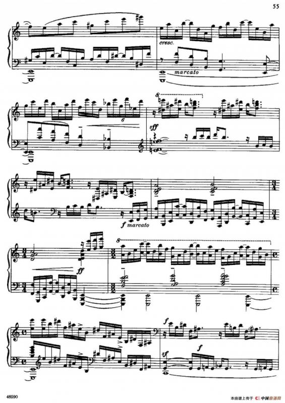 塞缪尔·巴伯 - 降e小调钢琴奏鸣曲 op.26 v.4