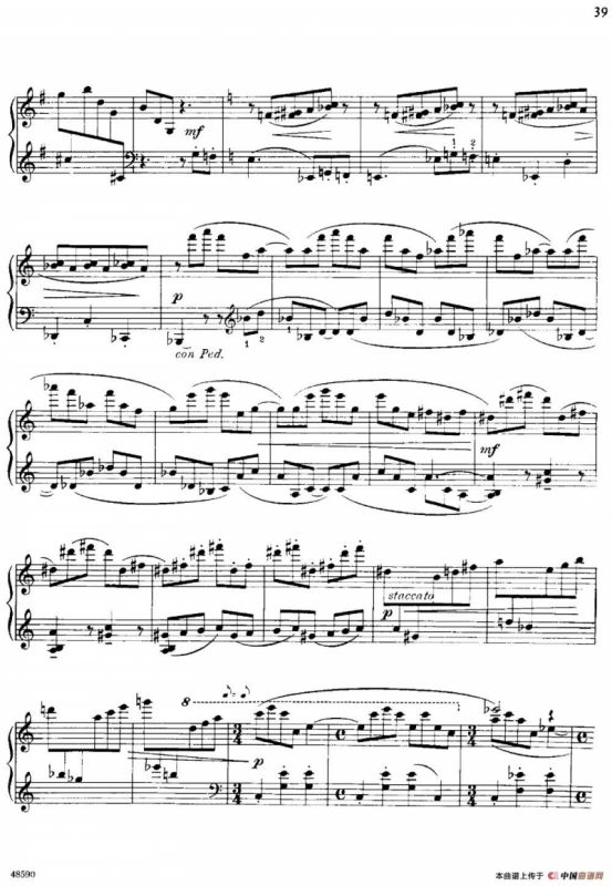 塞缪尔·巴伯 - 降e小调钢琴奏鸣曲 op.26 v.2