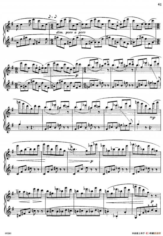 塞缪尔·巴伯 - 降e小调钢琴奏鸣曲 op.26 v.2