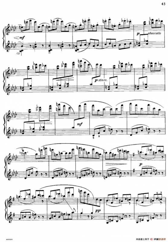 塞缪尔·巴伯 - 降e小调钢琴奏鸣曲 op.26 v.2