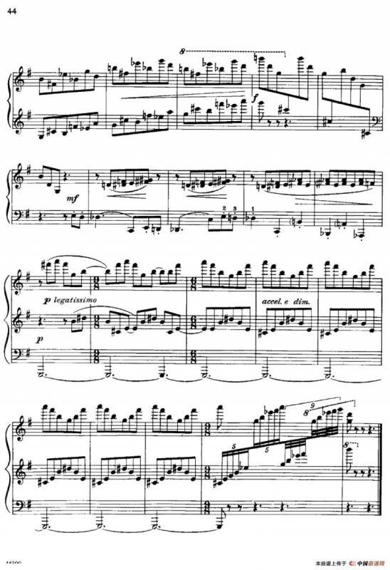 塞缪尔·巴伯 - 降e小调钢琴奏鸣曲 op.26 v.2