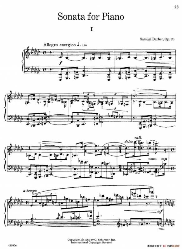 降e小调钢琴奏鸣曲 Op.26 v.1