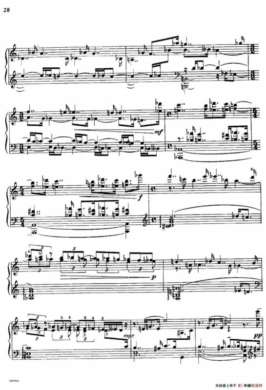 降e小调钢琴奏鸣曲 Op.26 v.1