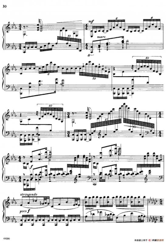 降e小调钢琴奏鸣曲 Op.26 v.1