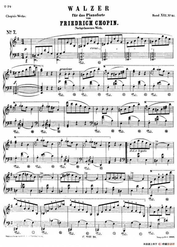 e小调圆舞曲（肖邦遗作）