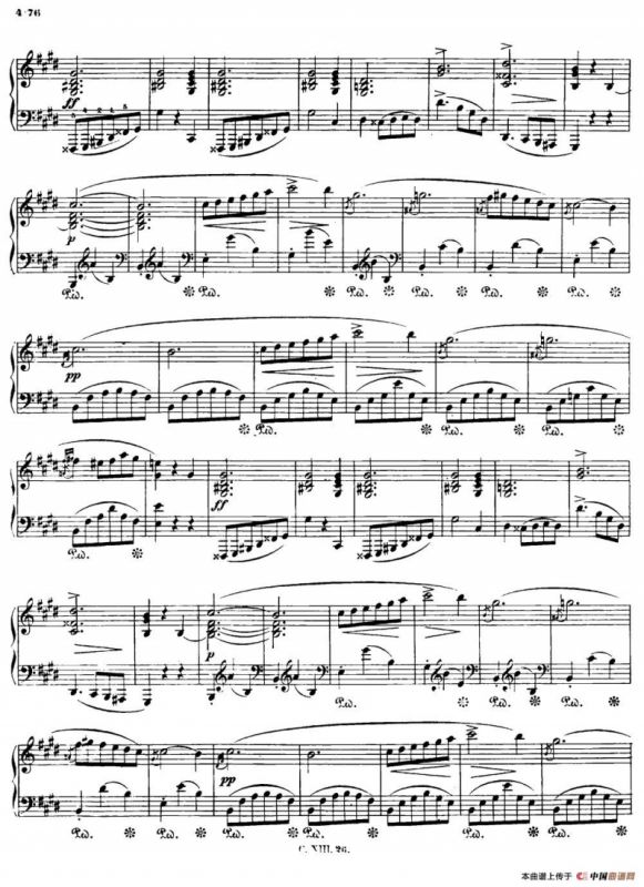 e小调圆舞曲（肖邦遗作）