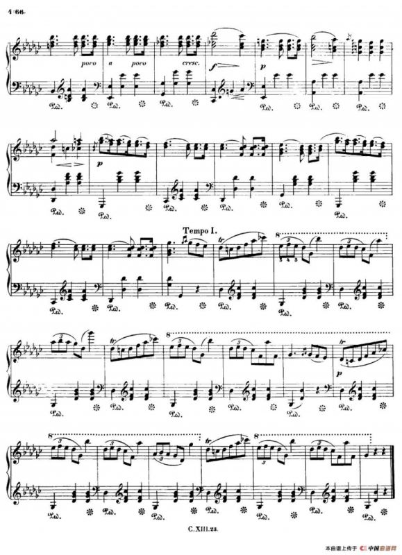 降G大调圆舞曲Op.70-1