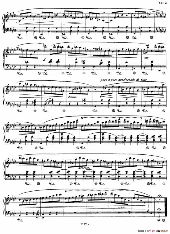 降A大调圆舞曲Op.64-3