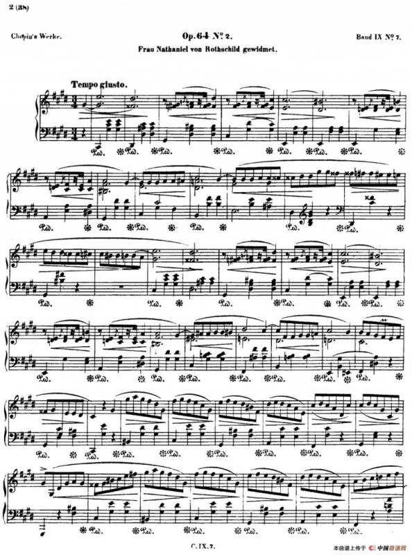 升c小调圆舞曲Op.64-2