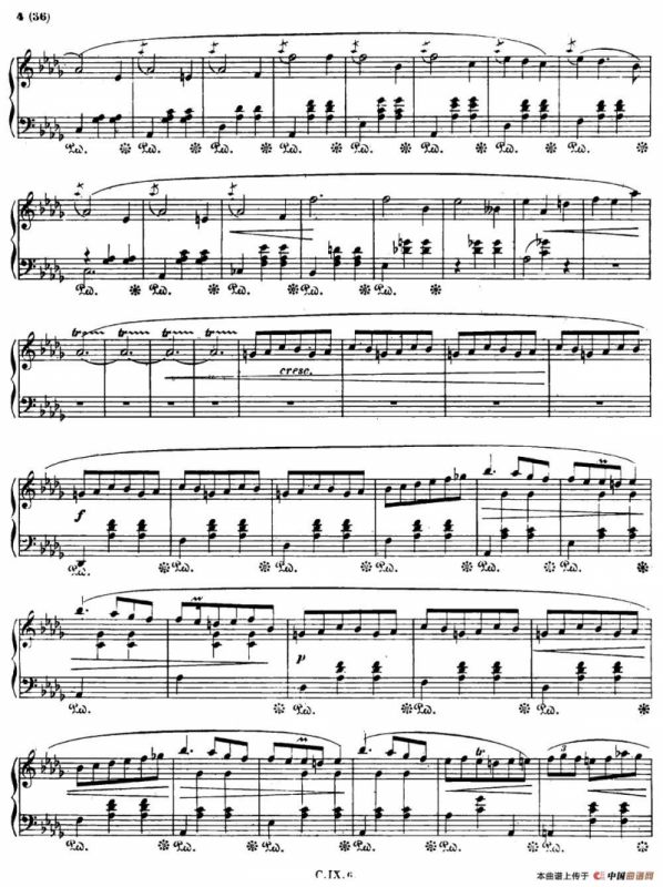 Minute Op64 No1（降D大调（小狗）圆舞曲Op.64-1 ）