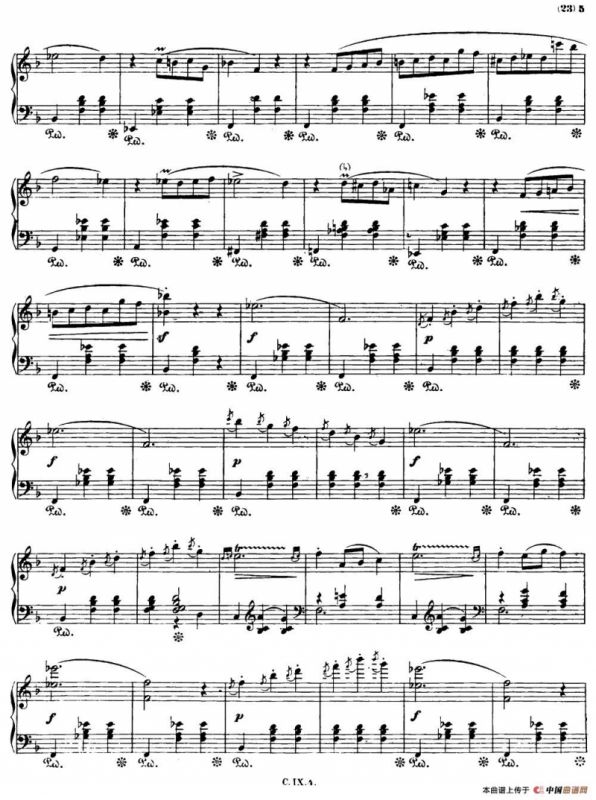 Valse brillante Op34 No3（F大调华丽圆舞曲Op.34-3）