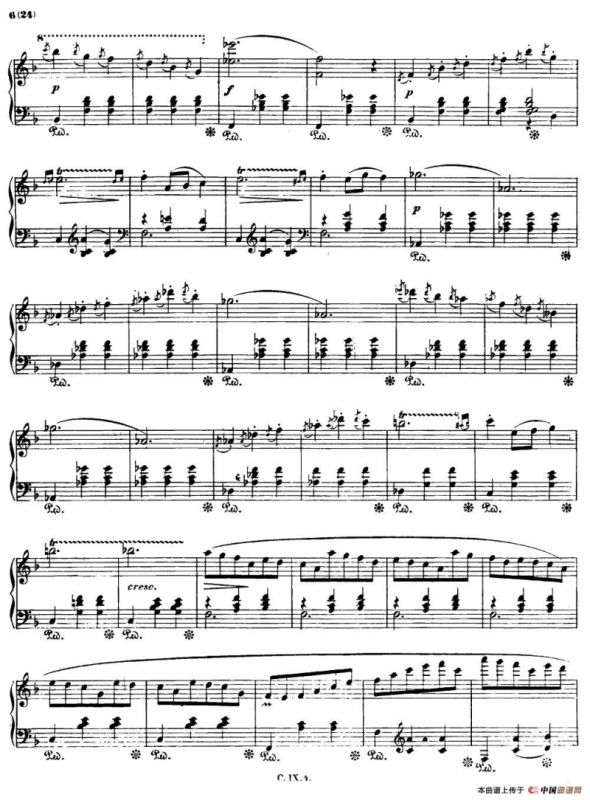 Valse brillante Op34 No3（F大调华丽圆舞曲Op.34-3）