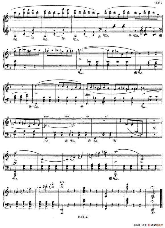 Valse brillante Op34 No3（F大调华丽圆舞曲Op.34-3）