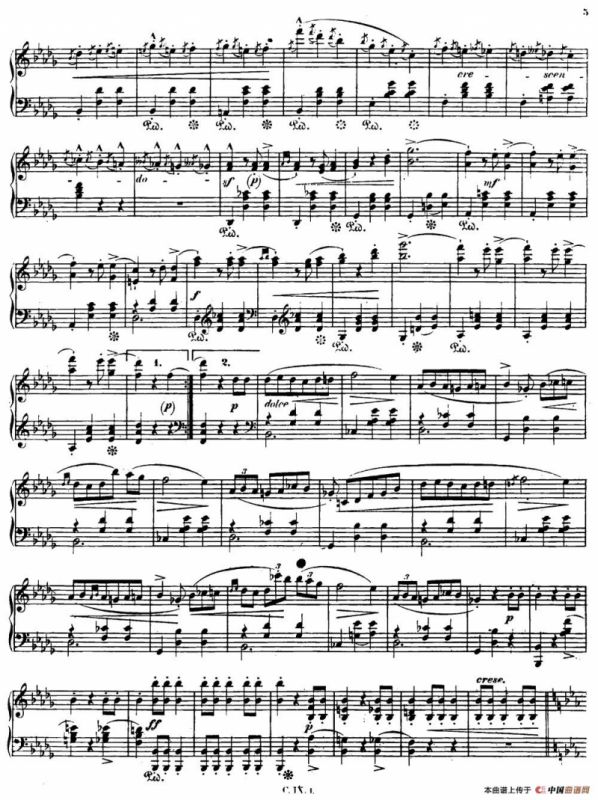 Grande valse brillante Op18（降E大调华丽圆舞曲Op.18 ）