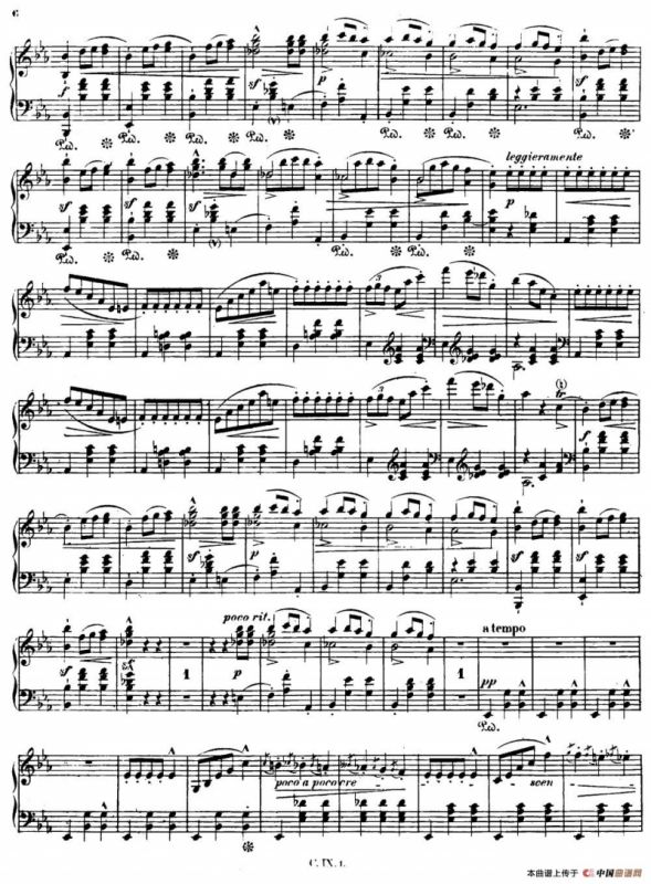 Grande valse brillante Op18（降E大调华丽圆舞曲Op.18 ）