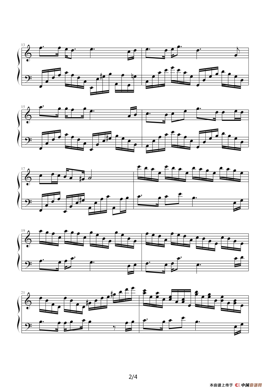 天空之城（黄伟编配版本）