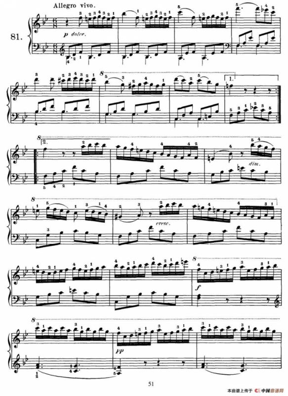 Czerny - 100 Progressive Studies Op.139（78—83）