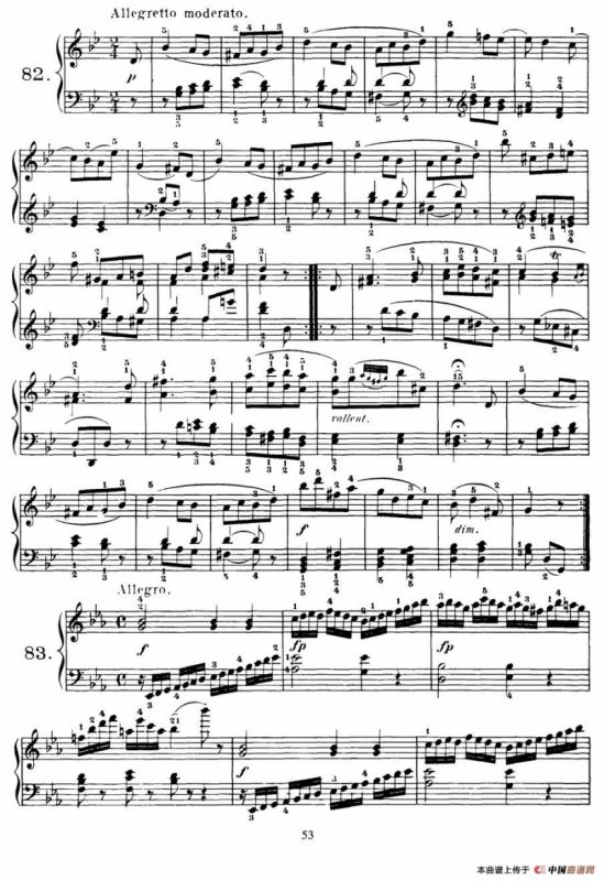 Czerny - 100 Progressive Studies Op.139（78—83）