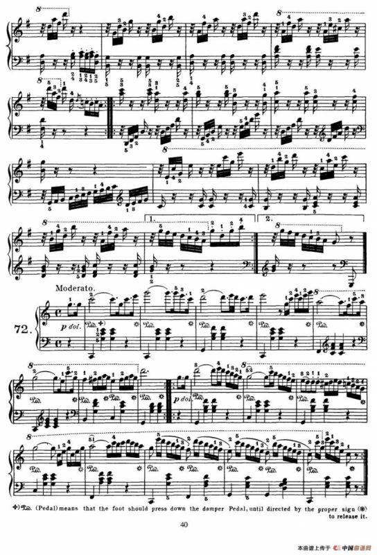 Czerny - 100 Progressive Studies Op.139（69—77）