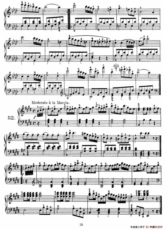 Czerny - 100 Progressive Studies Op.139（47—57）