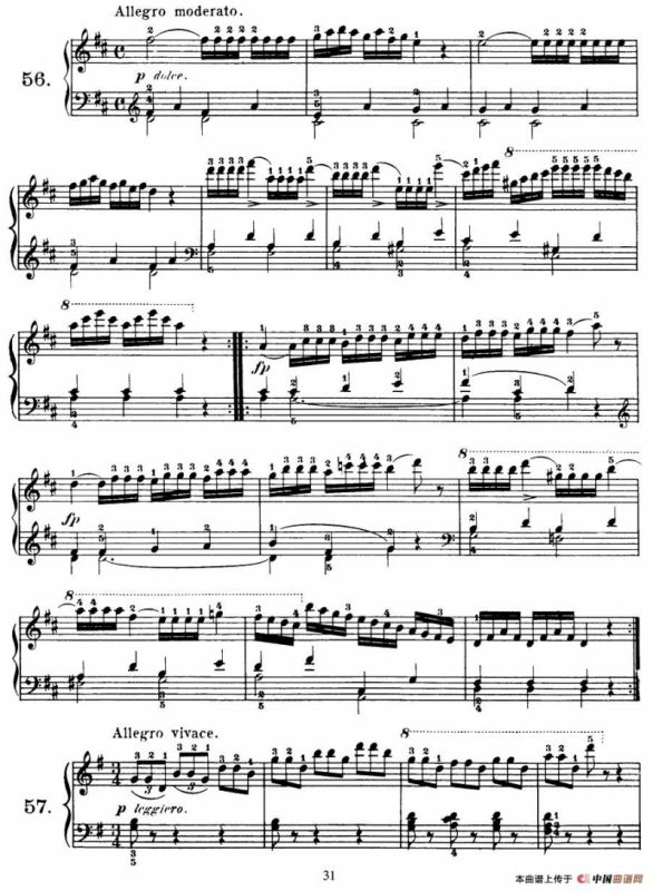 Czerny - 100 Progressive Studies Op.139（47—57）