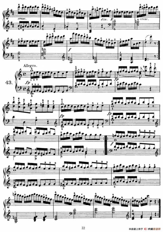 Czerny - 100 Progressive Studies Op.139（37—46）