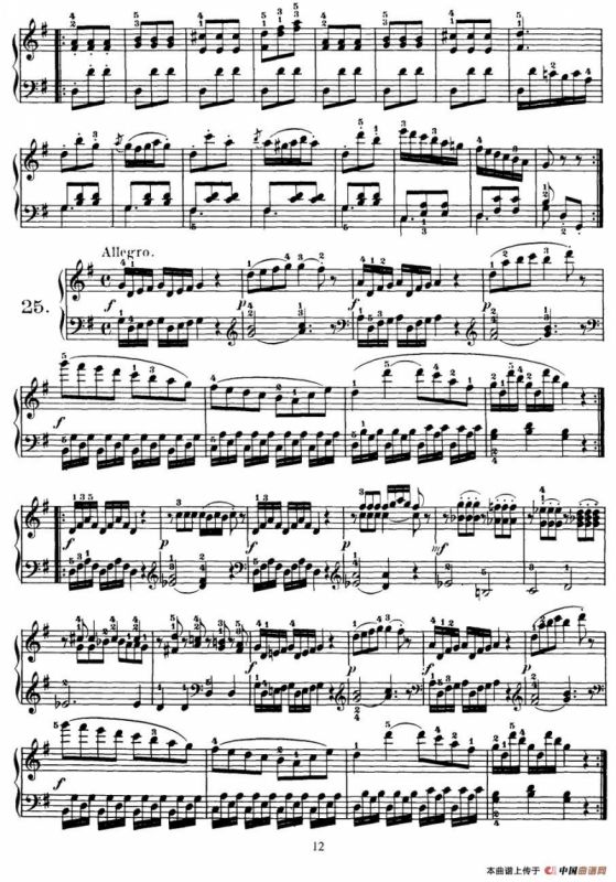 Czerny - 100 Progressive Studies Op.139（22—36）