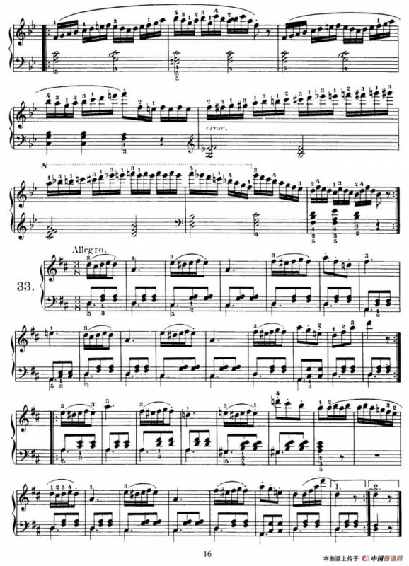 Czerny - 100 Progressive Studies Op.139（22—36）