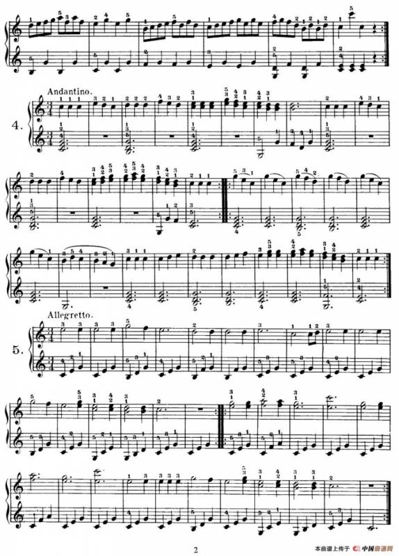 Czerny - 100 Progressive Studies Op.139 （1—21）