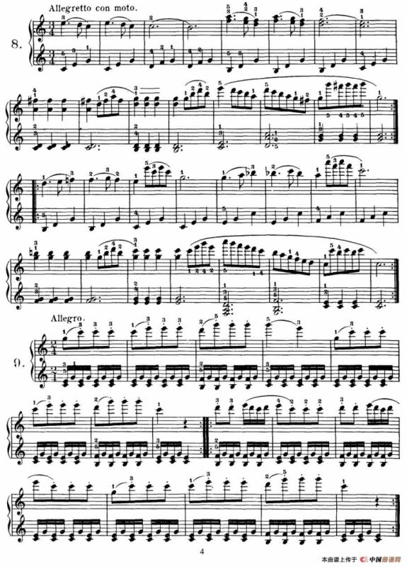 Czerny - 100 Progressive Studies Op.139 （1—21）