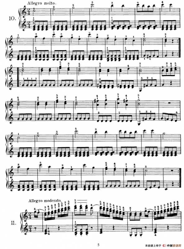 Czerny - 100 Progressive Studies Op.139 （1—21）