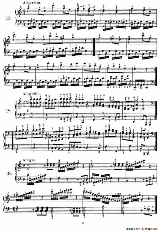 Czerny - 100 Progressive Studies Op.139 （1—21）