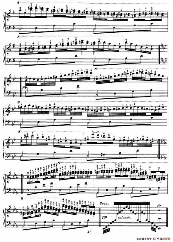 Czerny - 40 Daily Exerci Op.337（35—40）（40首日常训练曲）