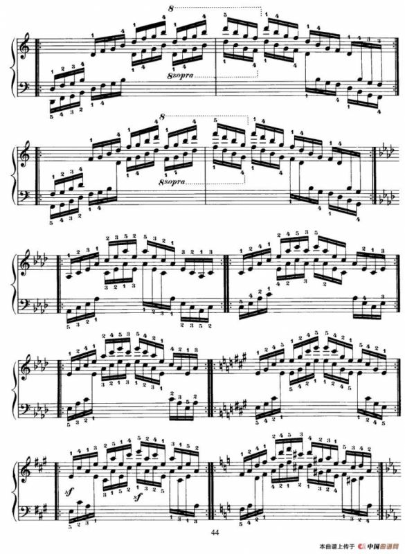 Czerny - 40 Daily Exerci Op.337（31—35）（40首日常训练曲）