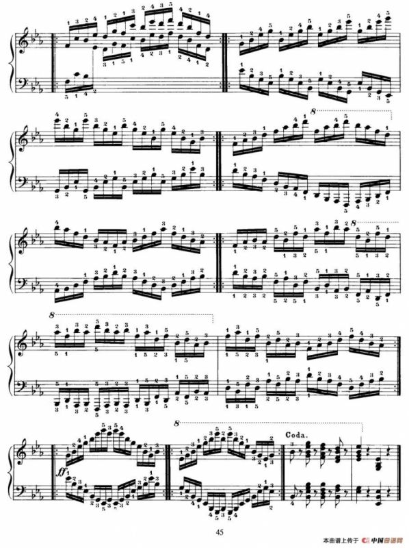 Czerny - 40 Daily Exerci Op.337（31—35）（40首日常训练曲）