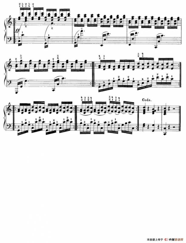 Czerny - 40 Daily Exerci Op.337（16—20）（40首日常训练曲）