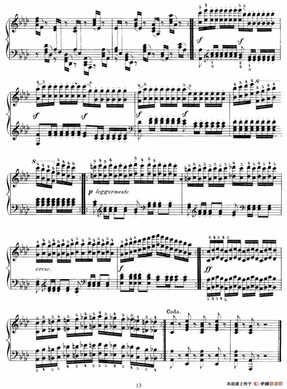 Czerny - 40 Daily Exerci Op.337（11—15）（40首日常训练曲）