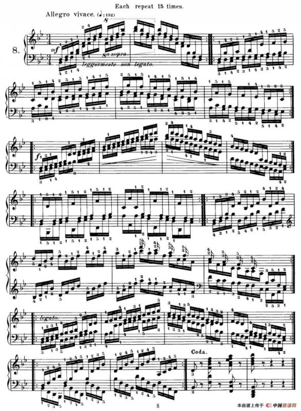 Czerny - 40 Daily Exerci Op.337（6—10）（40首日常训练曲）